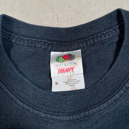 Wu Tang The Rebirth Tour Black Tee Size Medium USED v19585