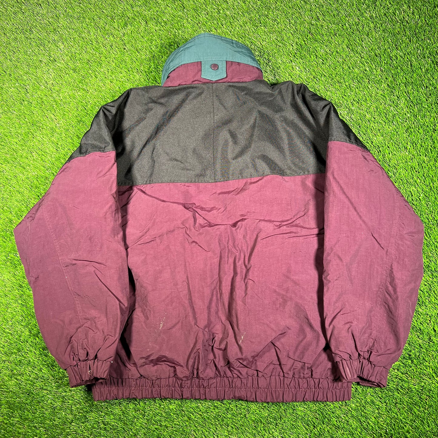 1990s Columbia Sportswear Maroon Jacket Size Large USED v17932