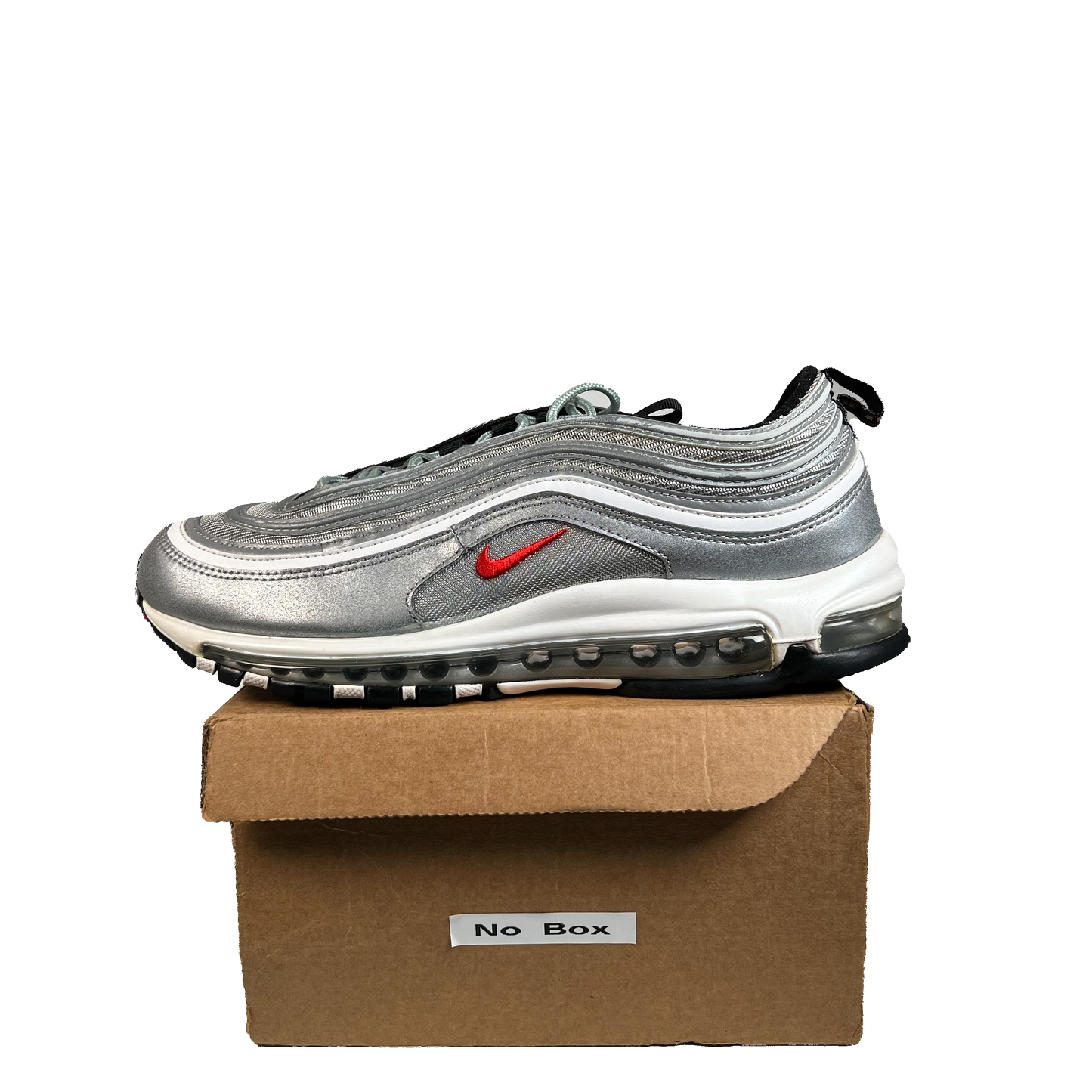 Nike Air 97 Silver Bullet (2022) Size 10.5 USED s22911