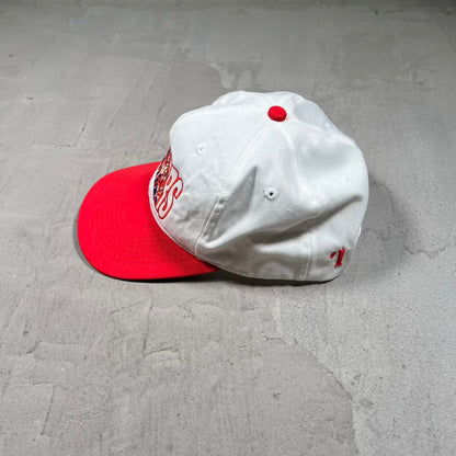 1990s Florida Panthers White/Red Snapback USED v20323