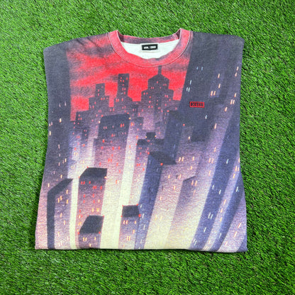 Kith x Batman Gotham City Crewneck Size Medium USED x14310
