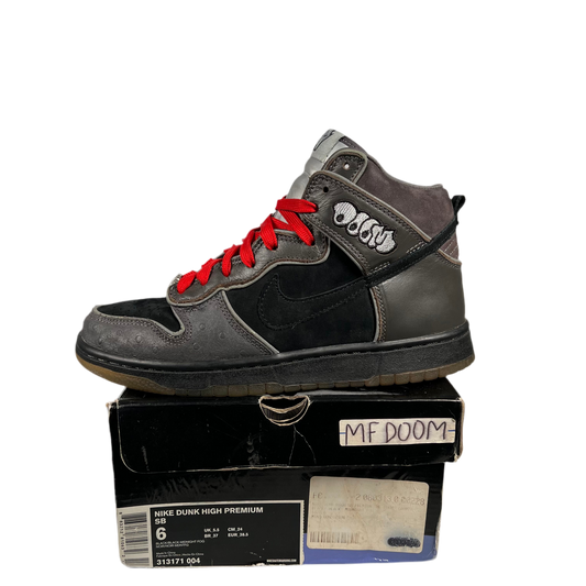Nike SB Dunk High MF DOOM (2007) Size 6 USED s17866