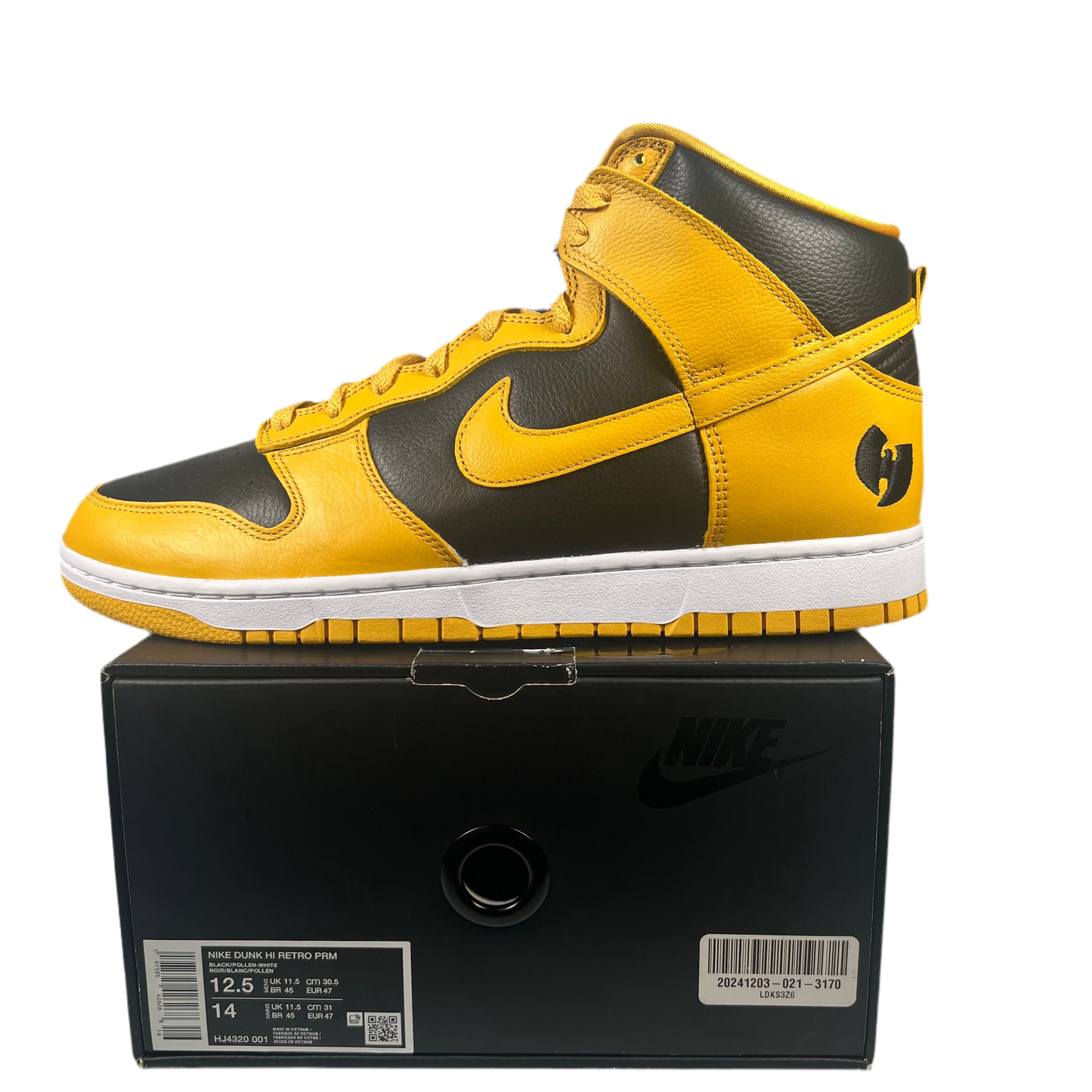 Nike Dunk High Wu-Tang (2024) Size 12.5 NEW s18508