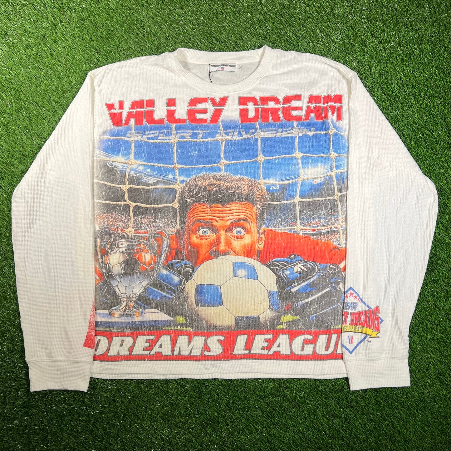 Vale Forever Goalie White Thermal Longsleeve Size XL NEW x15934