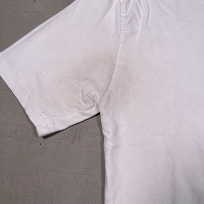 Palace Logo Tee White/Orange Size Small USED x17515