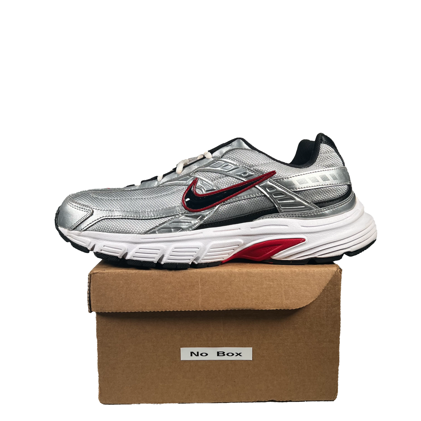Nike Initiator Metallic Silver Red (2023) Size 12 USED s19492