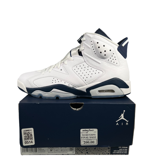 Jordan 6 Midnight Navy (2022) Size 9.5 NEW s18289