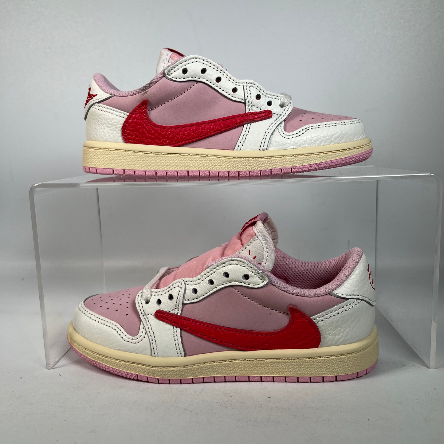 Jordan 1 Low Travis Scott Sail Tropical Pink (2026) Size 13c NEW s2288