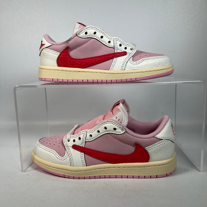 Jordan 1 Low Travis Scott Sail Tropical Pink (2026) Size 13c NEW s2288