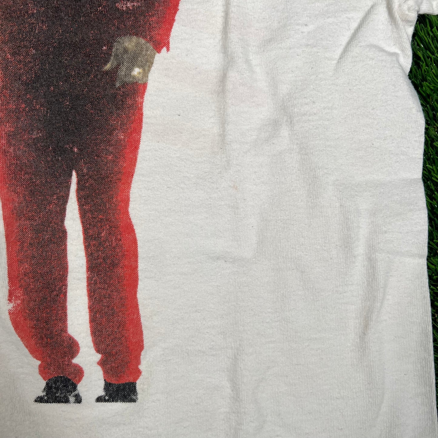 1993 Bobby Brown Tour White Tee Size Medium USED v18104