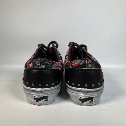 Vans Old Skool Floral Rivets Black (2025) Size 10 USED s22086