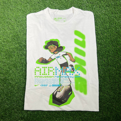 Nike Air Max Innovotion Rewred By Air White Tee Size XL USED v17533