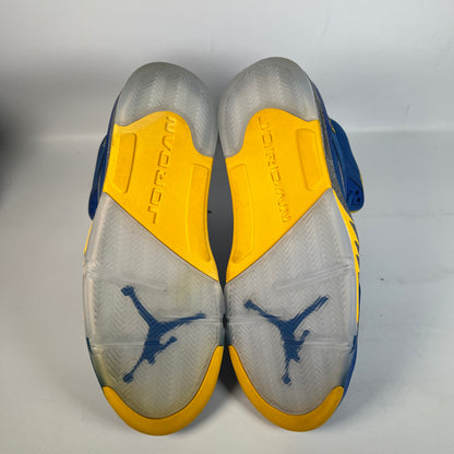 Jordan 5 Retro Laney Varsity Royal (2019) Size 10.5 USED s21993