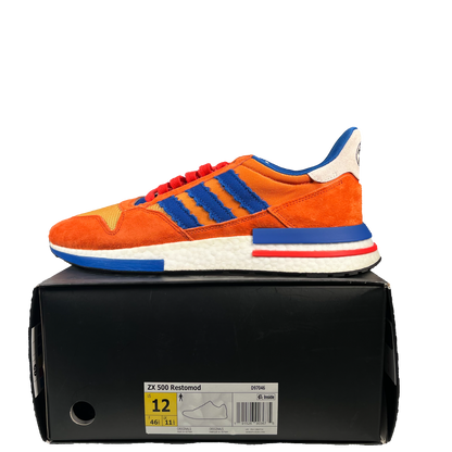 Adidas ZX 500 Dragon Ball Z Son Goku (2018) Size 12 NEW s20955