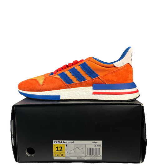 Adidas ZX 500 Dragon Ball Z Son Goku (2018) Size 12 NEW s20955