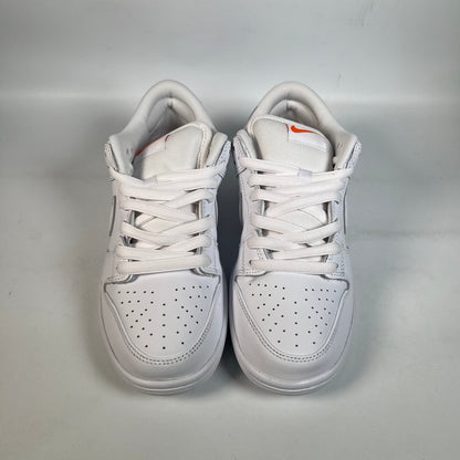 Nike SB Dunk Low Pro Triple White (2024) Size 8.5 NEW s21206