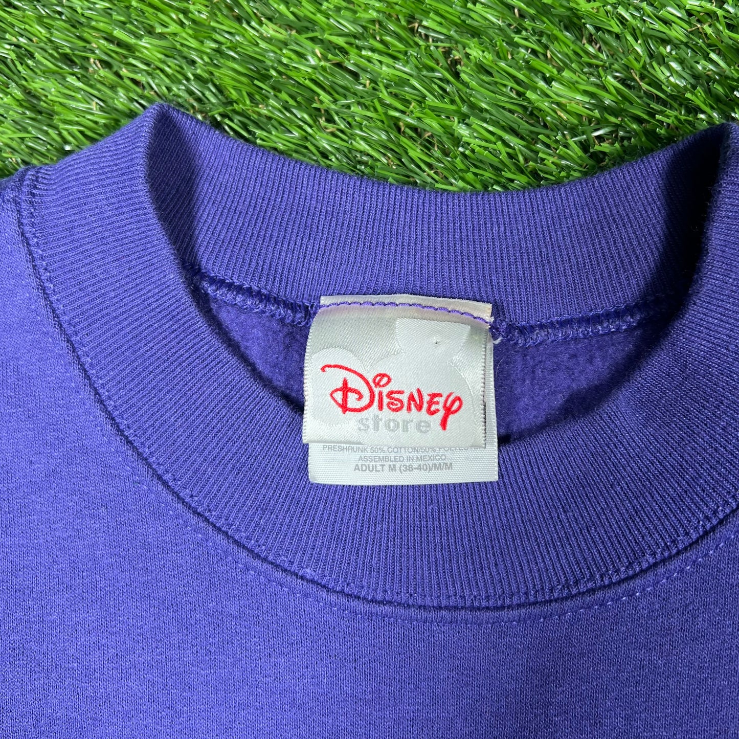 Y2K Tinkerbell Glitter Purple Crewneck Size Medium USED v16949