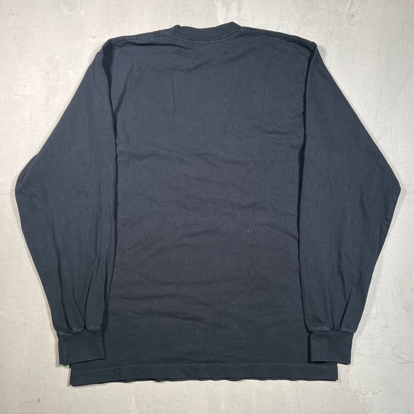 Asap WorldWide Globe Black Longsleeve Size Small USED x17214