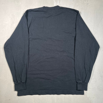 Asap WorldWide Globe Black Longsleeve Size Small USED x17214