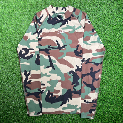 Corteiz Camo Longsleeve Shirt Size Medium USED x13400