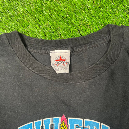 1990s Betty Boop Athletic Department Black Tee Size XL USED v18722
