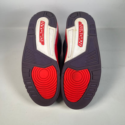 Jordan 3 Crimson (2013) Size 9 USED s22456