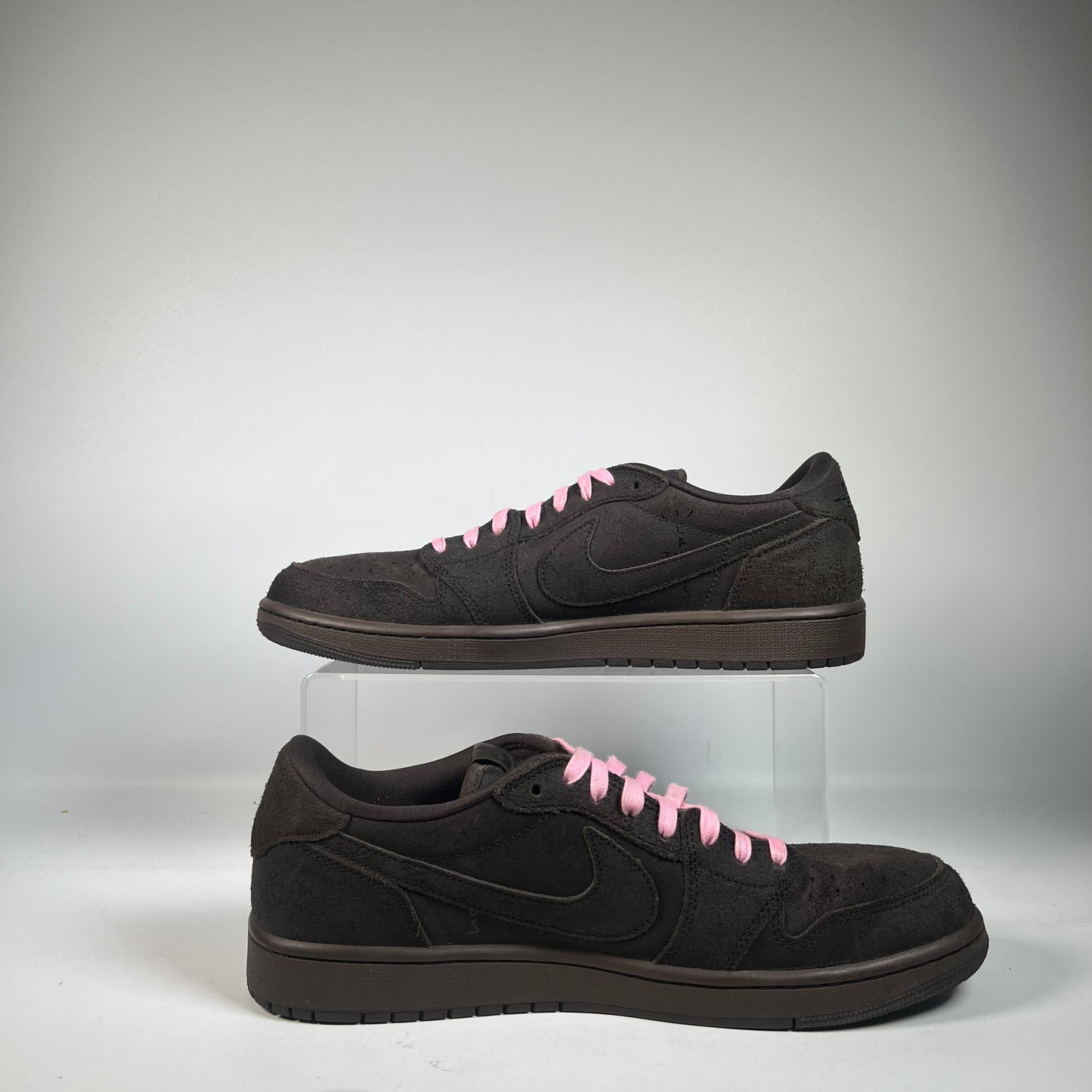 Jordan 1 Low Travis Scott Velvet Brown (2024) Size 12 USED s21625