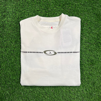 Travis Scott Jordan JumpanJack White Tee Size Small NEW x16511