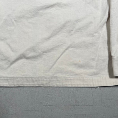 Stone Island Cream Cargo Zip Up Light Jacket Size XL USED x17368