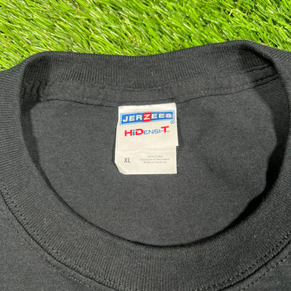 2012 Walking Dead Dont Git Bit Black Tee Size XL USED v17128