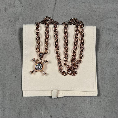 Greedy Unit Rose Gold Screwball Chain NEW x18638