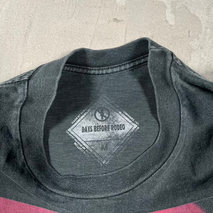 Travis Scott Rodeo 10 Year Black Tee Size Medium USED x18407