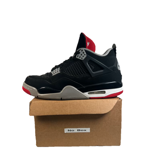 Jordan 4 Bred (2019) Size 8.5 USED s23295