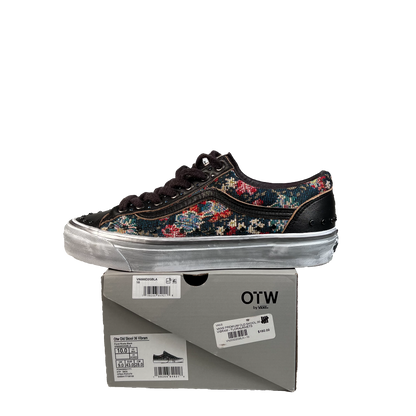 Vans Old Skool Floral Rivets Black (2025) Size 10 USED s22086