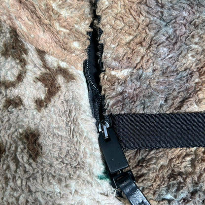 1017 Alyx 9SM Myles Camouflage Polar Zip Fleece Size Small USED x15665