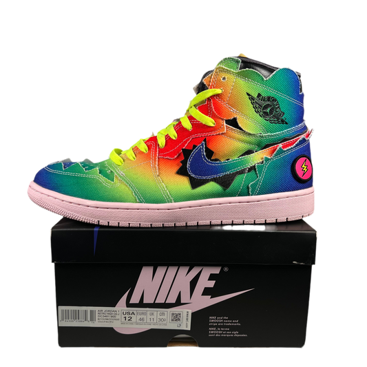 Jordan 1 High J Balvin (2020) Size 12 USED s18753