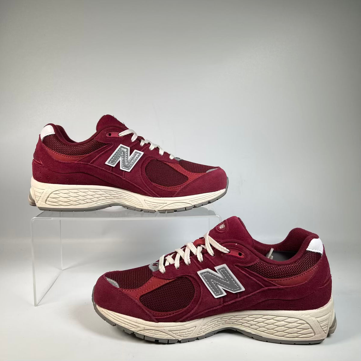 New Balance 2002R Bordeaux (2022) Size 8.5 USED s23433