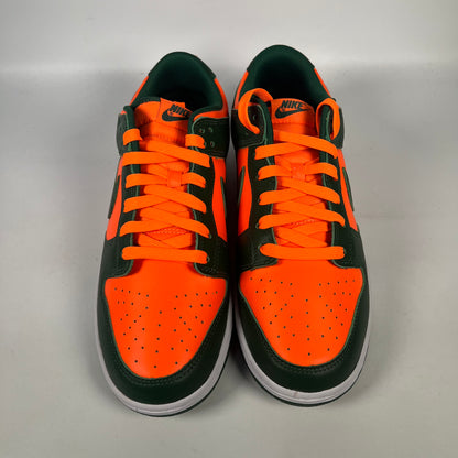 Nike Dunk Low Miami Hurricanes (2022) Size 10 NEW s19591