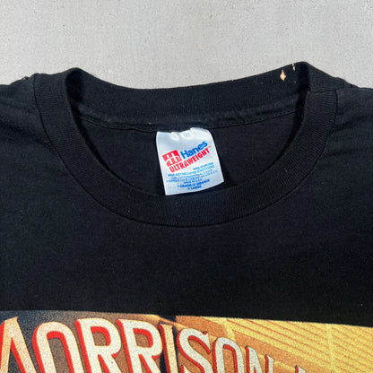 1990s The Doors "Morrison Hotel" Black Tee Size XL USED v19285