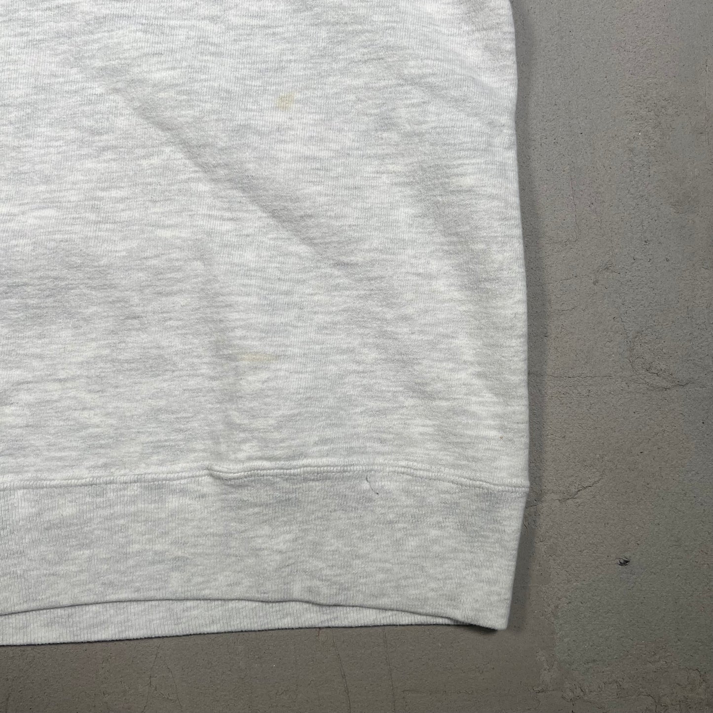 1990s Champion Grey Logo Crewneck Size XXL USED V19274