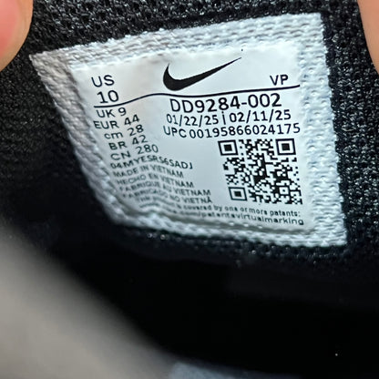 Nike Flex Experience RN 11 Black Dark Smoke Grey (2025) Size 10 USED s19584