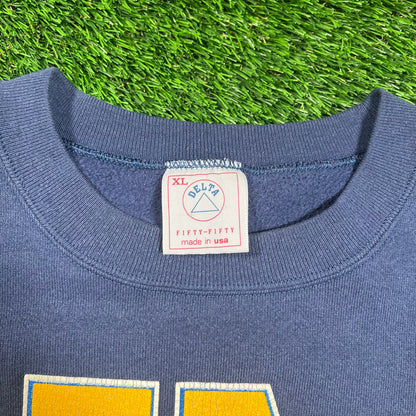 1990's Michigan Wolverines Sweatershirt Size XL USED v18464