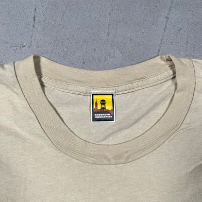 Brooklyn Industries Khaki "Homemaker" Tee Size XXL USED x17275