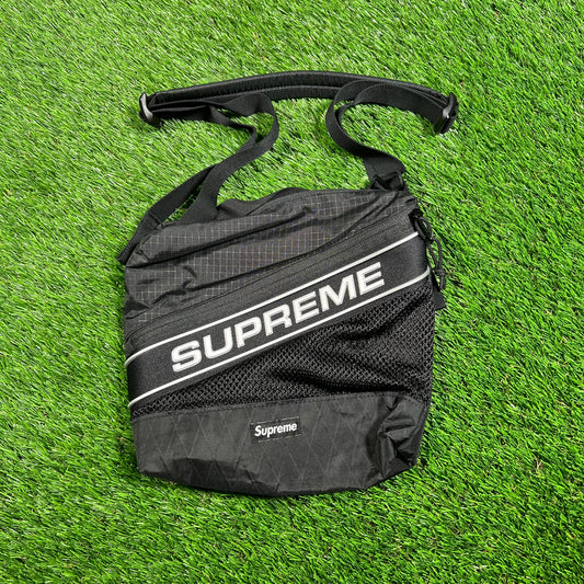 Supreme 3D Logo Black Shoulder Bag (2023) NEW x15794