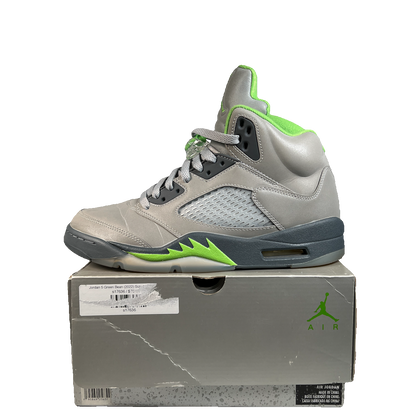 Jordan 5 Green Bean (2022) Size 9 USED s23064