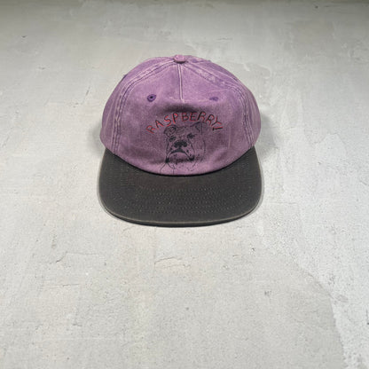 GV Gallery Raspberry Hills Bulldog Purple Washed Hat NEW x17138