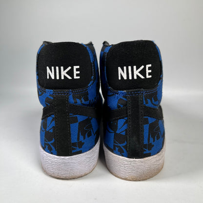 Nike SB Blazer Stussy Neighborhood Blue 2008 SAMPLE Size 9.5 USED s3826