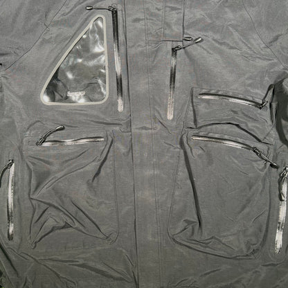 Supreme 2021 Goretex Tech Shell Black Jacket Size Medium USED x15361