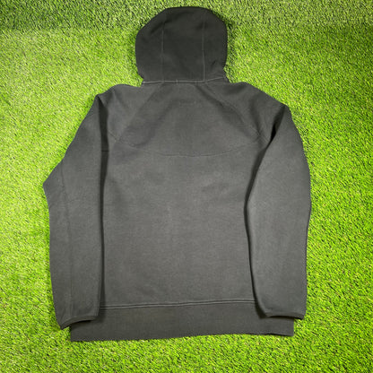 Nike Black Tech Hoodie Size Large USED v16563