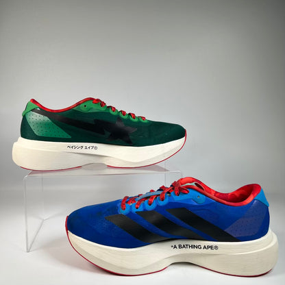 Adidas Adizero Evo SL Bape Green Multi (2026) Size 11 USED s23488